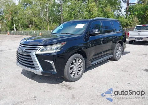 2016 Lexus Lx 570 z USA, uszkodzony, nr VIN JTJHY7AX3G4216991